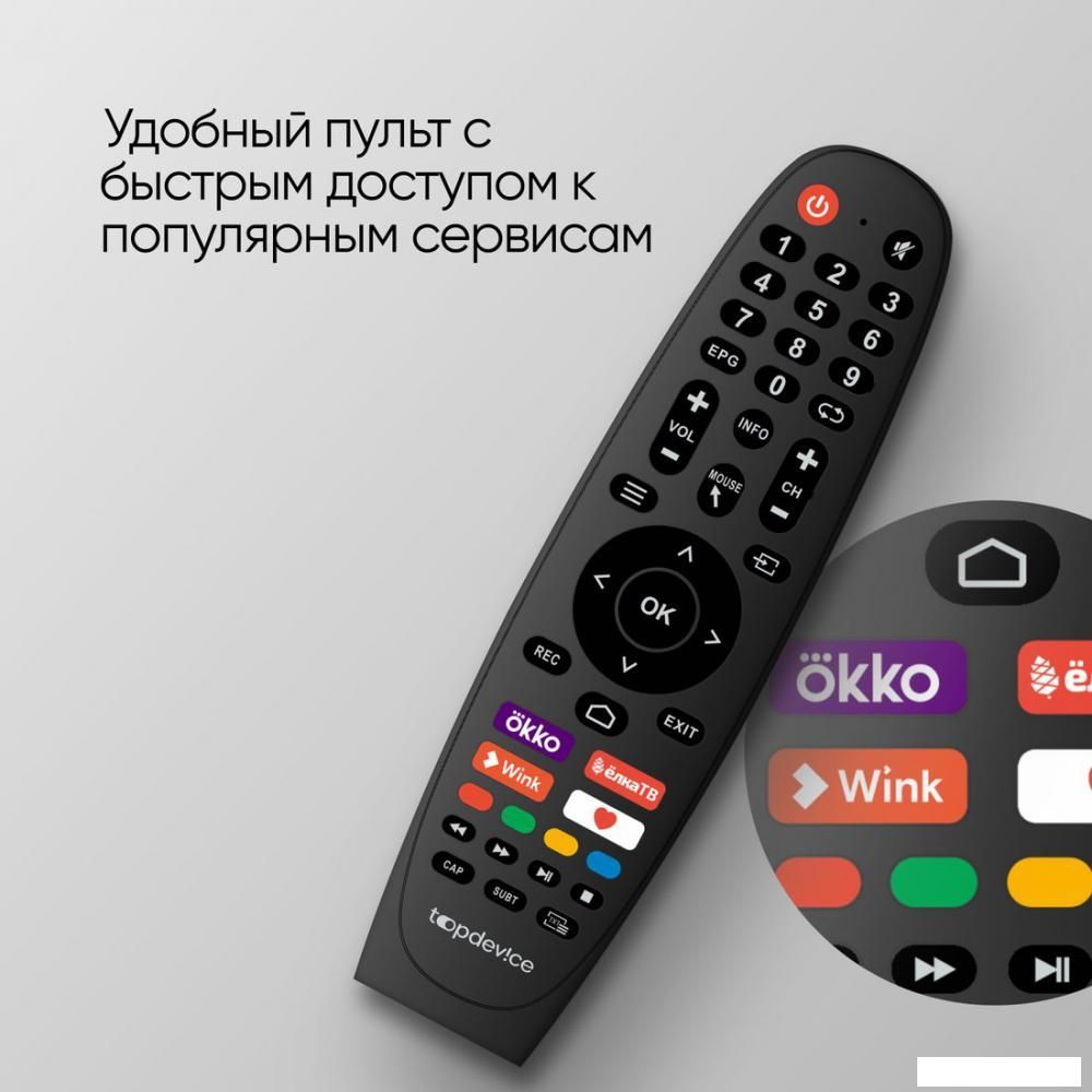 Телевизор Topdevice 24" SMART BS01 Телевизор Topdevice 24" SMART BS01