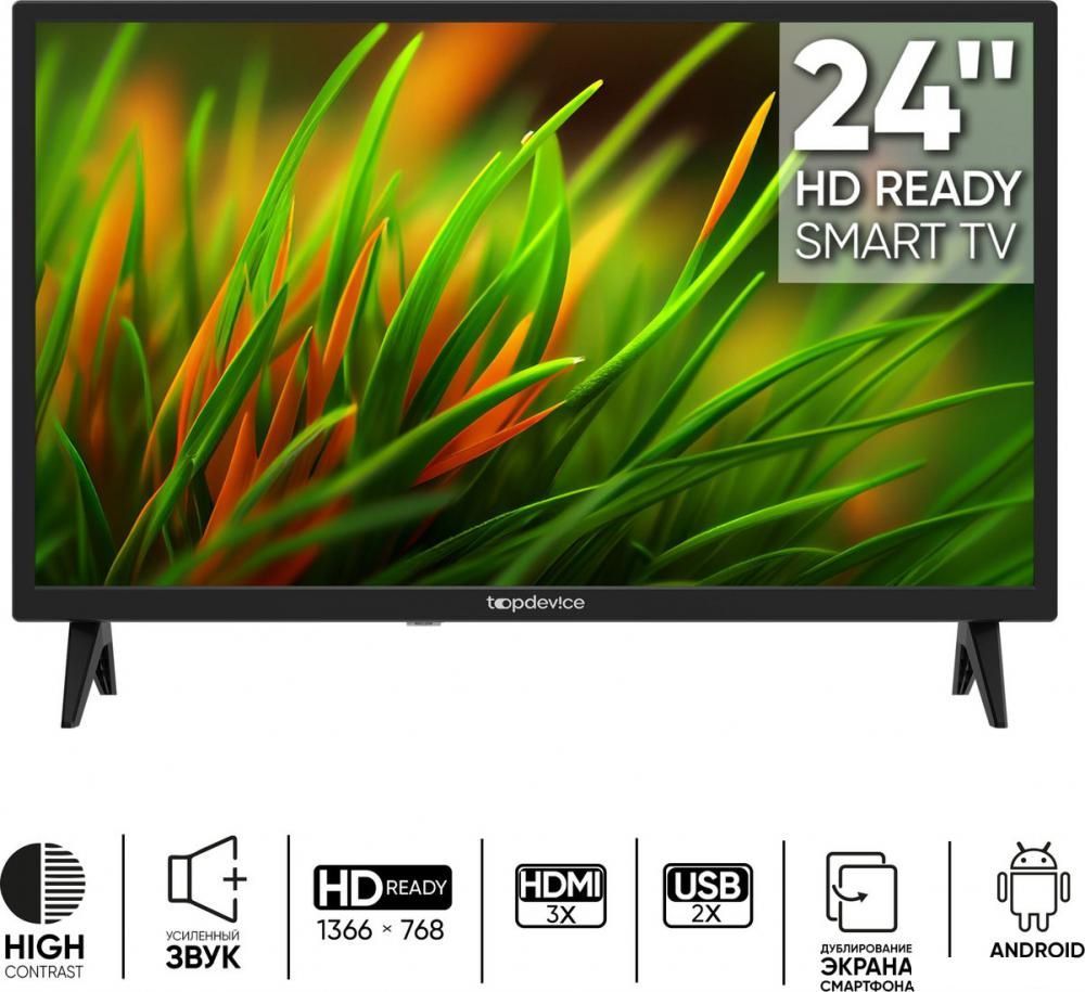 Телевизор Topdevice 24" SMART BS01 Телевизор Topdevice 24" SMART BS01