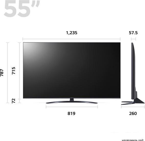 Телевизор LG UR81 55UR81009LK Телевизор LG UR81 55UR81009LK