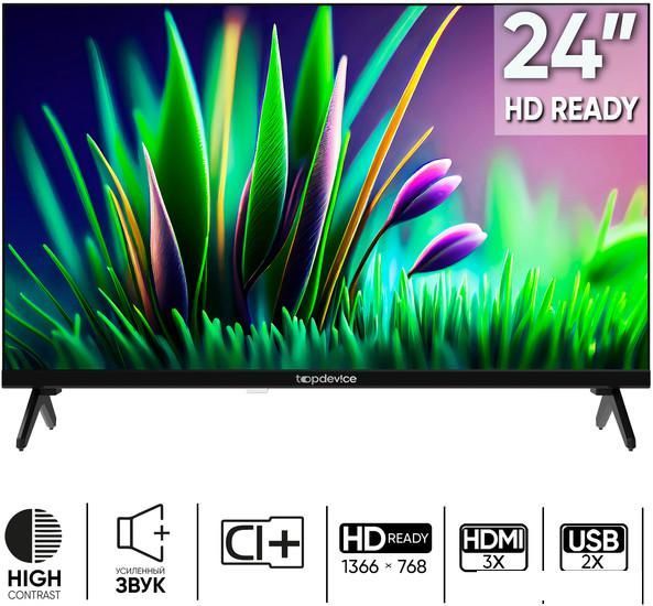Телевизор Topdevice 24&quot; LED Frameless CN04