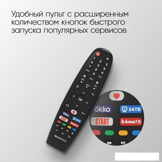 Телевизор Topdevice Frameless Neo TDTV24CS04H_BK