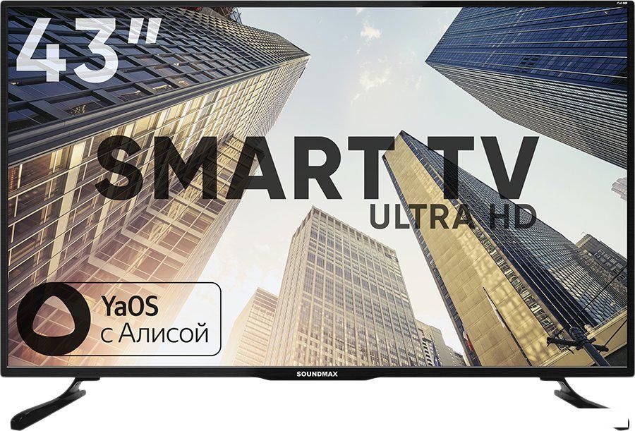 Телевизор Soundmax SM-LED43M03SU Телевизор Soundmax SM-LED43M03SU